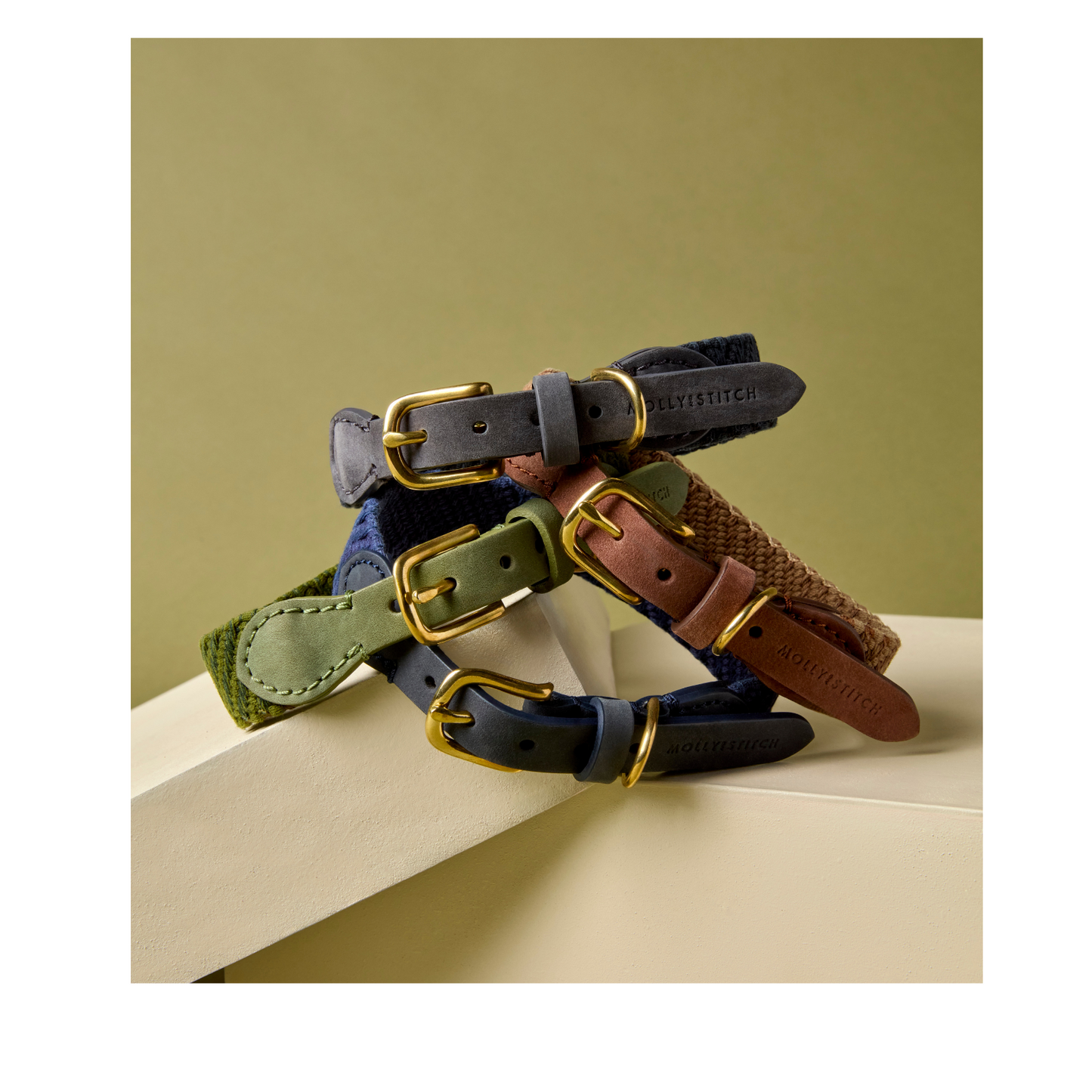Serrana Dog Collar - Whiskey