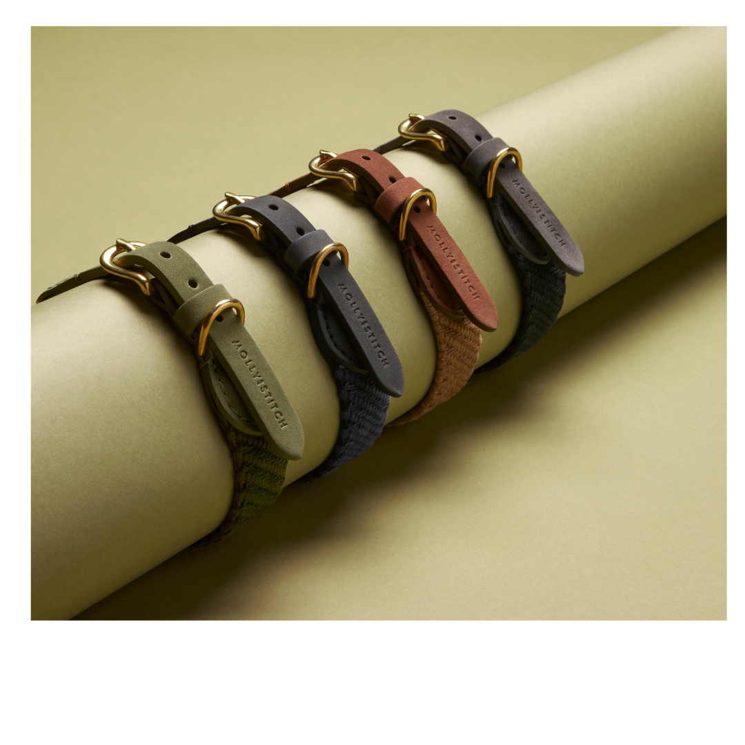 Serrana Dog Collar - Whiskey