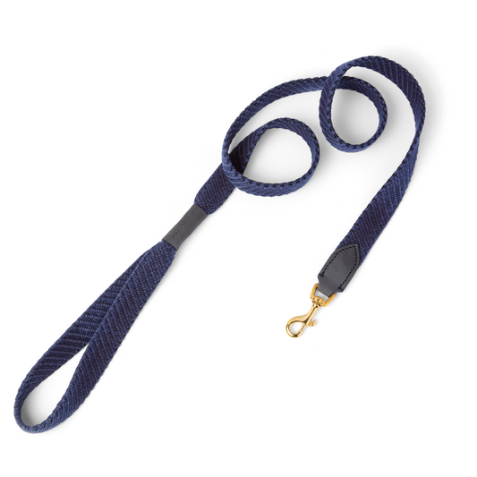 Serrana City Dog Leash - Denim