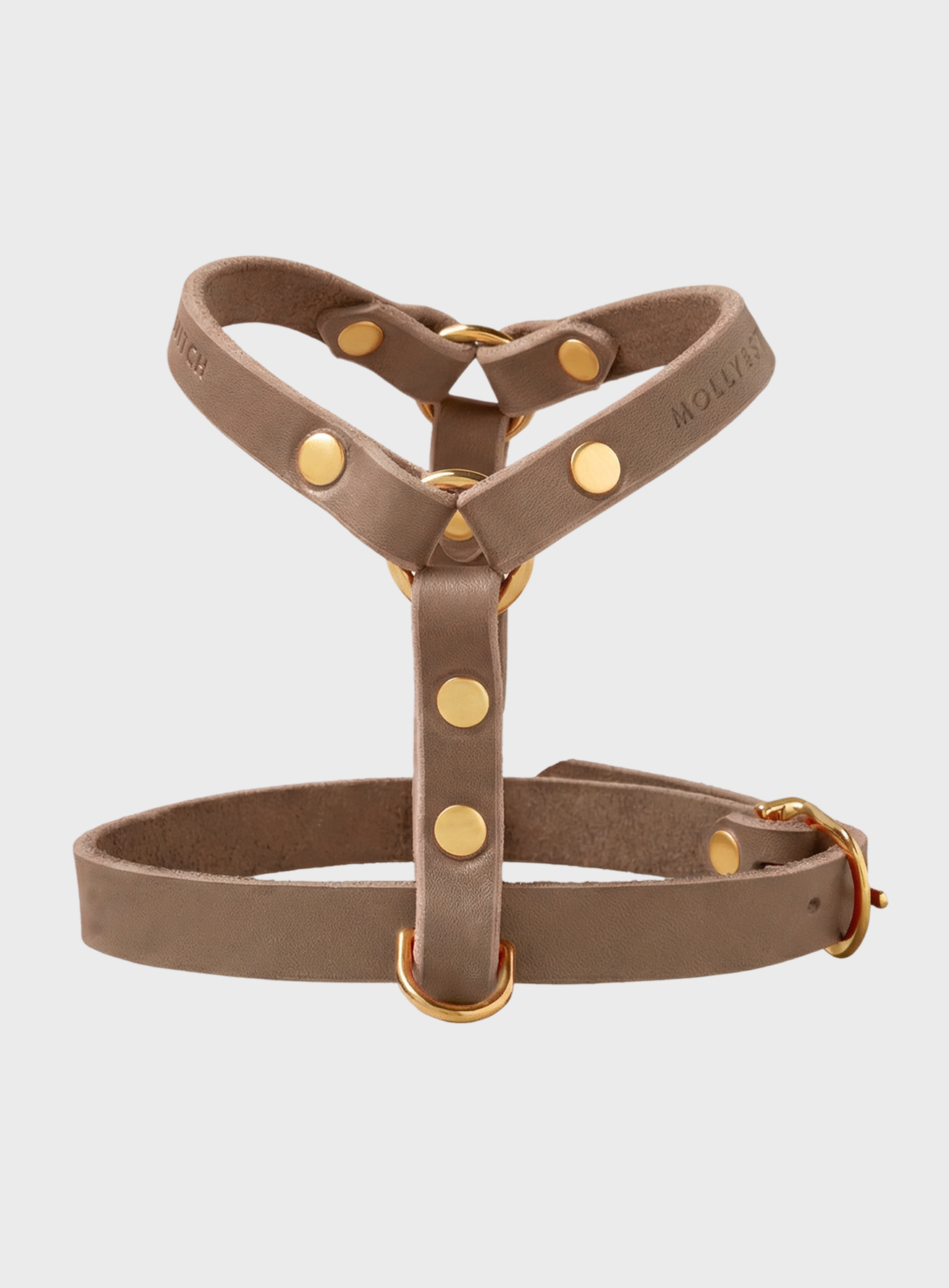 Butter Leather Y-Harness - Taupe
