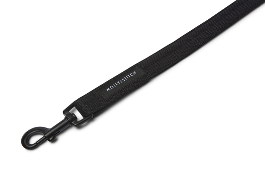 Soft Rock Adjustable Leash - Black